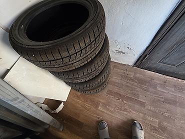 шины зимние yokohama: Шины 205 / 50 / R 17, Зима, Б/у, Комплект, Легковые, Windforce — 4