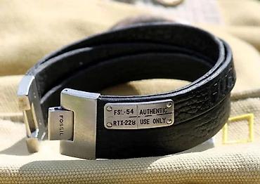 Narukvice: Paul Hewitt kožna unisesks narukvica, Fossil FSL54 Authentic. Cena za — 9