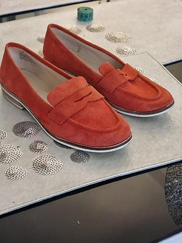 Mokasine: MOKASINE NINE WEST, BROJ 38 | Divne Nine West mokasine, koralne — 2