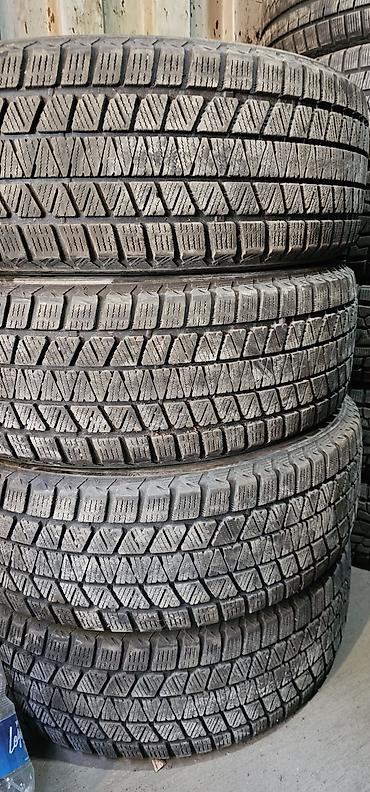 Шины 235 / 60 / R 18, Зима, Б/у, Комплект, Легковые, Япония, Bridgestone at lalafo.kg Шины 235 / 60 / R 18, Зима, Б/у, Комплект, Легковые, Япония, Bridgestone