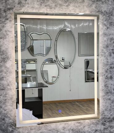 зеркала с подсветкой: Модель. СТФ 1263 Размер. 100×80. 80×60. 70×60. Цена(сом). 7500