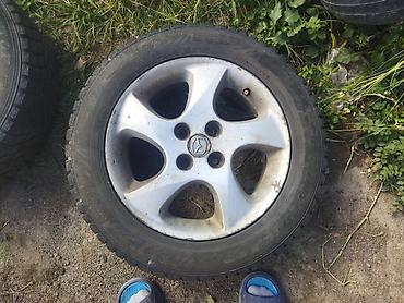 Колеса в сборе 185 / 60 / R 15, Зимняя шипованная, Б/у, Комплект, Легковые, Литые, отверстий - 4