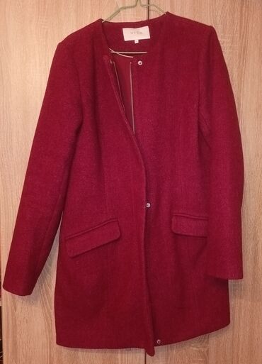 bordo zimske jakne: M (EU 38), Sa postavom