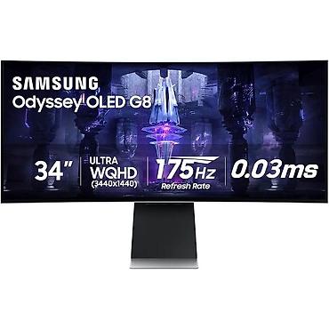 Мониторы: Монитор, Samsung, Б/у, OLED, 34" - 35" — 1