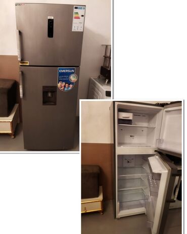 купить недорого холодильник б у: Холодильник цвет - Серый