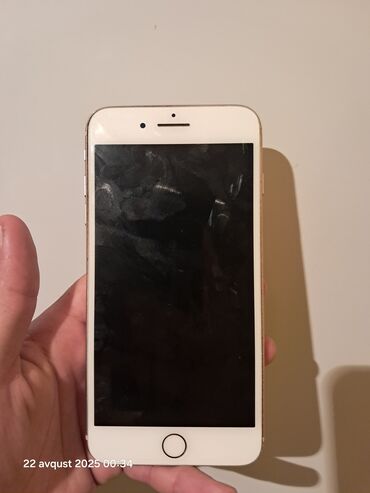 iphone 8 plus ikinci el qiymeti: IPhone 8 Plus, 64 GB, Desert Titanium, Barmaq izi