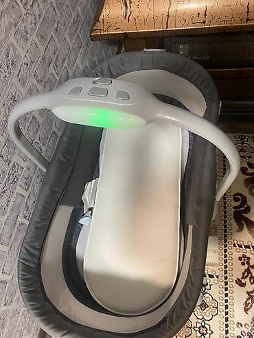 elektrikli dosek: Elektrik beşik/uşaq beşiyi - Müasir dizaynlı, yumşaq kənarlı oval — 3