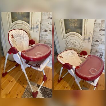 Masa və oturacaq dəstləri: Usaq ucun yemek stolu 65 azn. Hem oturacaq, hem uzaniqli veziyyetde