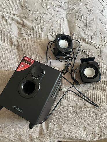 remax mp3 player: Yeni F&D Kolonka, Növ - Kompüter üçün, rəng - Qara — 6
