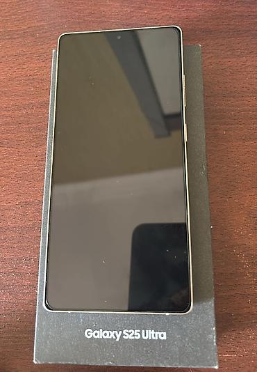 samsung s25 plus: Samsung Galaxy S25 Ultra, rəng - Qızılı — 1