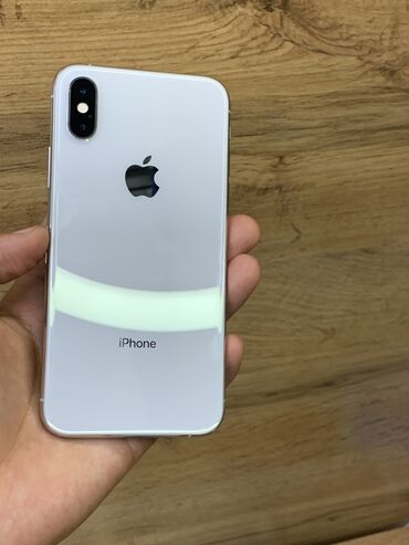 iphone xs 512: IPhone Xs, Б/у, 64 ГБ, Белый, Защитное стекло, Чехол, 84 %