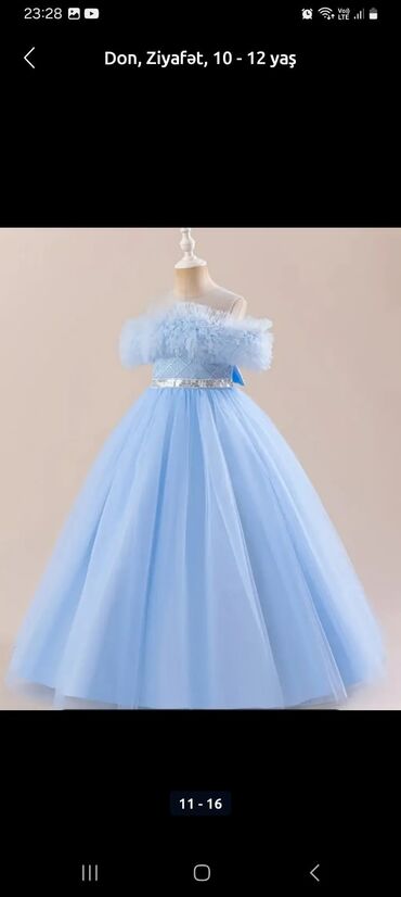 Donlar: Qadın kişini uşaq dəbli ziarət geyimlərinin kirayəsi - Modellər — 14