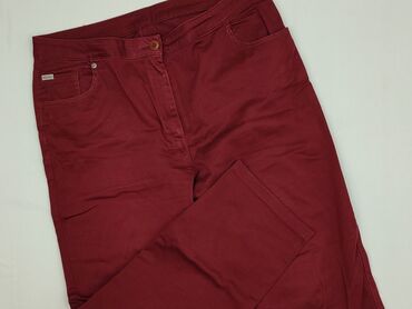 Material trousers for women, size 3XL (EU 46)