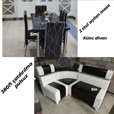 divan destleri ve qiymetleri: .✔️Sifarişlə ✔️Türk istehsalı🇹🇷 ✔️Kuxna üçün stol stul dəsti ✔️künc