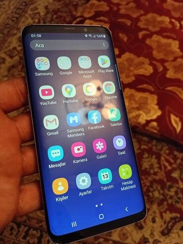планшет самсунг: Samsung Galaxy S9 Plus, 64 ГБ, цвет - Серый, Отпечаток пальца, Две SIM карты, Face ID