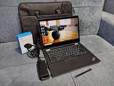 купить компьютер в бишкеке цены: Ноутбук, Lenovo, 8 ГБ ОЗУ, Intel Core i7, 13.3 ", Б/у, Для работы, учебы, память SSD