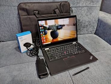 touch: Ноутбук, Lenovo, 8 ГБ ОЗУ, Intel Core i7, 13.3 ", Для работы, учебы, память NVMe SSD