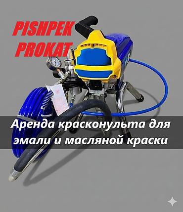КРАСКОПУЛЬТ В АРЕНДУ ДЛЯ ЭМАЛИ аренда безвоздушного краскопульта