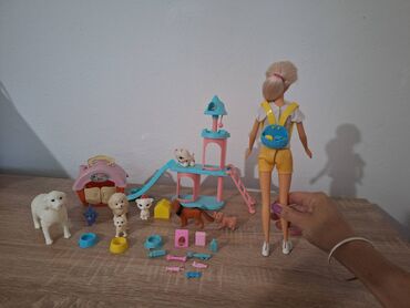 Igračke: Kao nova Barbika dreser pasa i mački sa igralištem kućni ljubimci na lalafo.rs — 5 Igračke: Kao nova Barbika dreser pasa i mački sa igralištem kućni ljubimci — 5