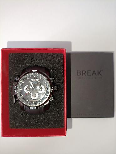 gear fit: Мужские наручные часы BREAK Sport Watch. - Корпус: массивный черный — 1