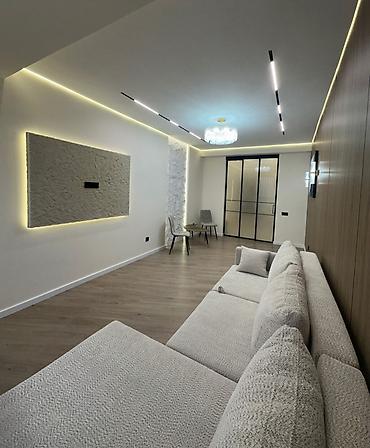 алинур: 2 комнаты, 84 м², 7 мкр Элитка, 11 этаж, Дизайнерский ремонт — 1