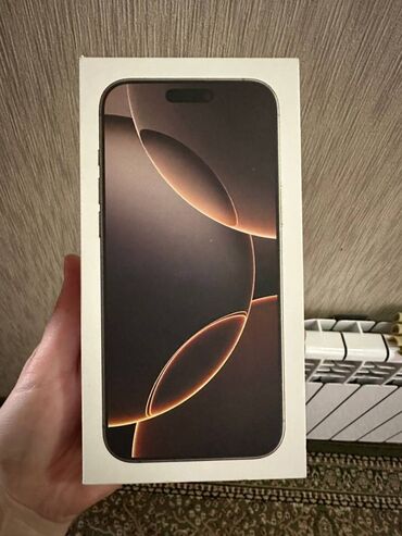 айфон xr бишкек: IPhone 16 Pro Max, Жаңы, 256 ГБ, Desert Titanium