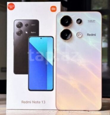 telfon alıram: Xiaomi Redmi Note 13, 128 GB, rəng - Gümüşü