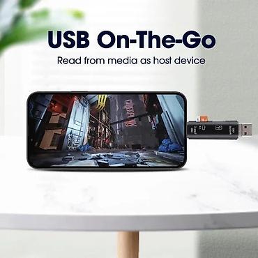 Druga oprema za računare i laptopove: Multifunkcionalni čitač memorijskih kartica USB 2.0 5u1 NOVO — 9