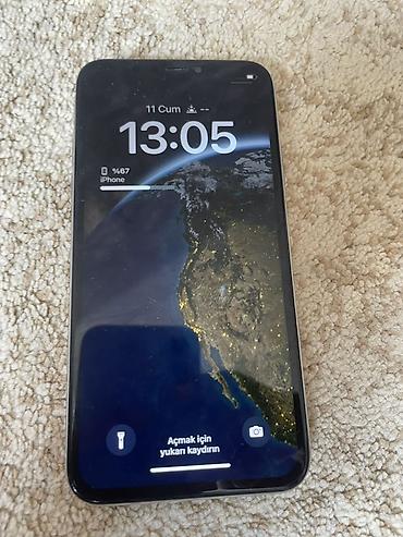 IPhone X, 256 GB, Ağ, Face ID