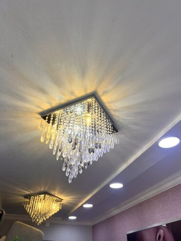 Çilçıraqlar: Çılçıraq, 10 və daha çox lampa, Xrustal
