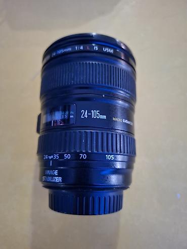 фото оргинал: Продаю объектив canon 24-105. Объектив в хорошем состоянии, привещен — 1