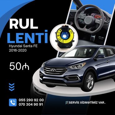замок на руль: Sükan lenti, Hyundai, Santafe, 2017 il, Yeni, Ünvandan götürmə, Pulsuz çatdırılma, Ödənişli çatdırılma