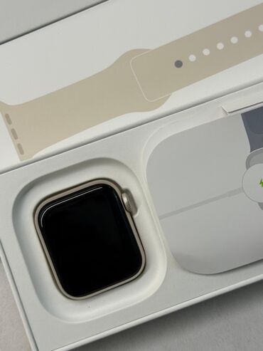 стекло айфон: Apple Watch SE2 цвет: STARLIGHT, состояние идеальное, покупали в