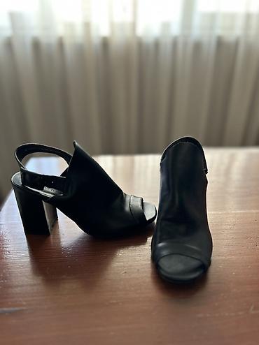 обувь медицинская: Босоножки, 36, Aldo, Б/у, цвет - Черный, Самовывоз — 4