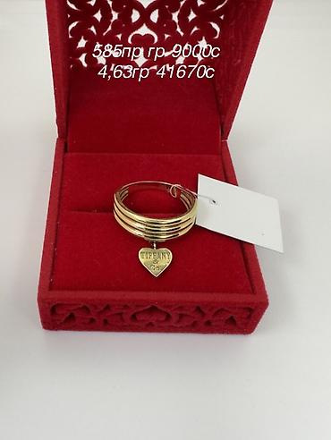Кольца: Золотые кольца, массивные дизайнерские модели. 585проба Акция гр — 6