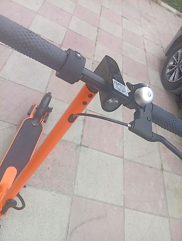 Электротранспорт: Elektrik skuter – narıncı rəngli, şəhər istifadəsi üçün komfortlu və — 3