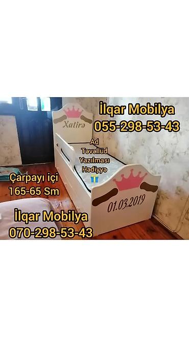 Təknəfərlik uşaq çarpayıları: Oğlan və qız üçün, Yeni, Çarpayı, Bazasız, Matrassız, Siyirməsiz — 10