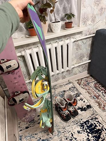 Сноуборды: Burton, Универсальные, С креплениями, Б/у — 3