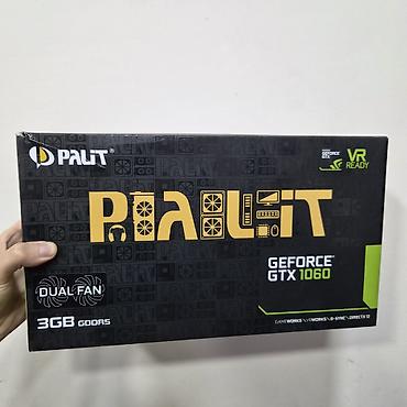 ПК үчүн видео карта, Жаңы, Palit, GeForce GTX, 4 ГБ