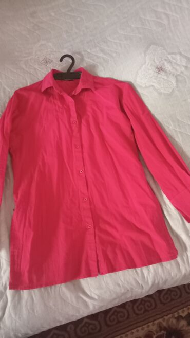 papaqli koynekler: Рубашка 2XL (EU 44), цвет - Розовый