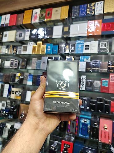 libido parfum: Emporio Armani Stronger With You Intensely – kişi üçün Eau de Parfum — 1