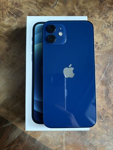 apple iphone xr: IPhone 12, 64 GB, Mavi, Barmaq izi, Simsiz şarj, Face ID