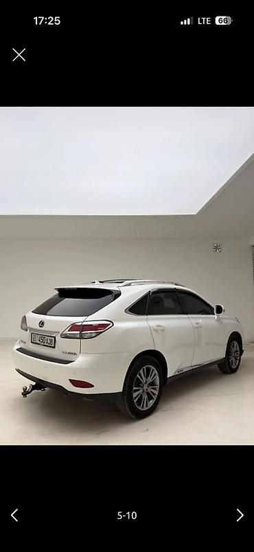 450h: Lexus RX: 2012 г., 3.5 л, Вариатор, Гибрид, Кроссовер — 4