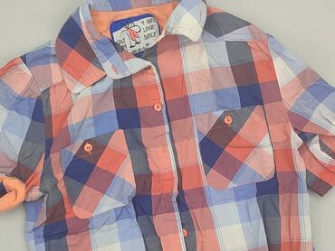 lagerfeld koszule: Shirt 11 years, condition - Very good, pattern - Cell, color - Multicolored