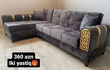 mebellerim az instagram: Угловой диван, Новый, Раскладной, С подъемным механизмом, Ткань, Бесплатная доставка в черте города