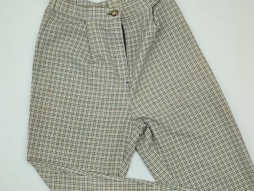 szerokie spodnie materiałowe damskie: Material trousers, H&M, S (EU 36), condition - Very good