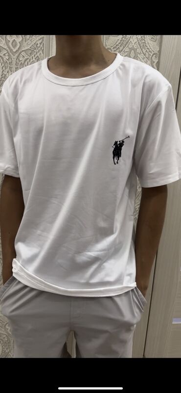 футболка летняя: Футболка, Оверсайз, Solid print, Кытай
