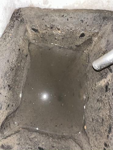 işlənmiş xalçalar: Təbii daşdan yonulmuş kvadrat formalı yuyunma/lavabo hövzəsi - — 4