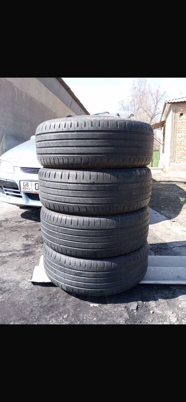 Шины: Шины 225 / 55 / R 17, Лето, Б/у, Комплект, Легковые, Германия, Michelin