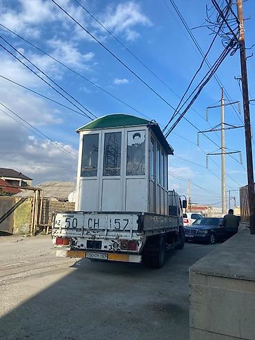 Butkalar, köşklar: Daşınan kiçik modul köşk (prefabrik budka) - Ölçü: təxmini 2.2 x 2.2 — 4